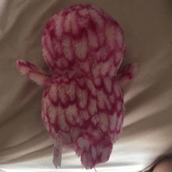 3 Ty owl plushies two pink owls and one blue owl - Picture 7 of 7